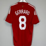 2008/10 LIVERPOOL GERRARD 8 HOME SHIRT (L) ADIDAS - Cult Kits - Large - Buy Vintage Football Shirts, Authentic Retro Football Shirts For Sale, Classic Football Shirts & Soccer Jersey