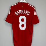 2008/10 LIVERPOOL GERRARD 8 HOME SHIRT (L) ADIDAS - Cult Kits - Large - Buy Vintage Football Shirts, Authentic Retro Football Shirts For Sale, Classic Football Shirts & Soccer Jersey