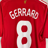2008/10 LIVERPOOL GERRARD 8 HOME SHIRT (L) ADIDAS - Cult Kits - Large - Buy Vintage Football Shirts, Authentic Retro Football Shirts For Sale, Classic Football Shirts & Soccer Jersey