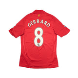 Buy 2008/10 Liverpool Gerrard 8 Home Shirt (S) Adidas ~ Free worldwide shipping ~ Authentic Vintage Football Shirts from Cult Kits