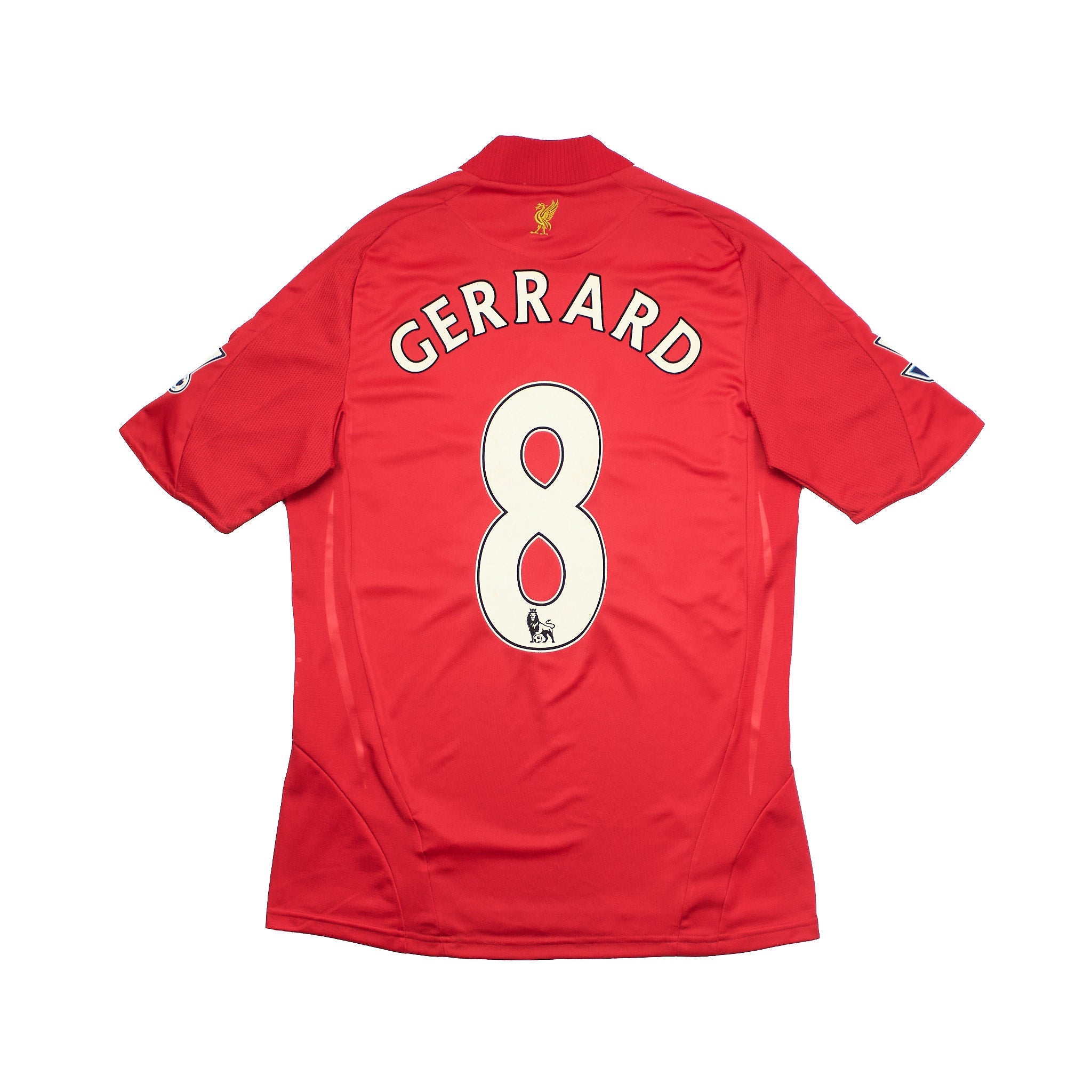 Buy 2008/10 Liverpool Gerrard 8 Home Shirt (S) Adidas ~ Free worldwide shipping ~ Authentic Vintage Football Shirts from Cult Kits