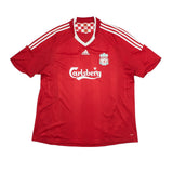 Buy 2008/10 Liverpool Gerrard 8 Home Shirt (XXL) Adidas ~ Free worldwide shipping ~ Authentic Vintage Football Shirts from Cult Kits