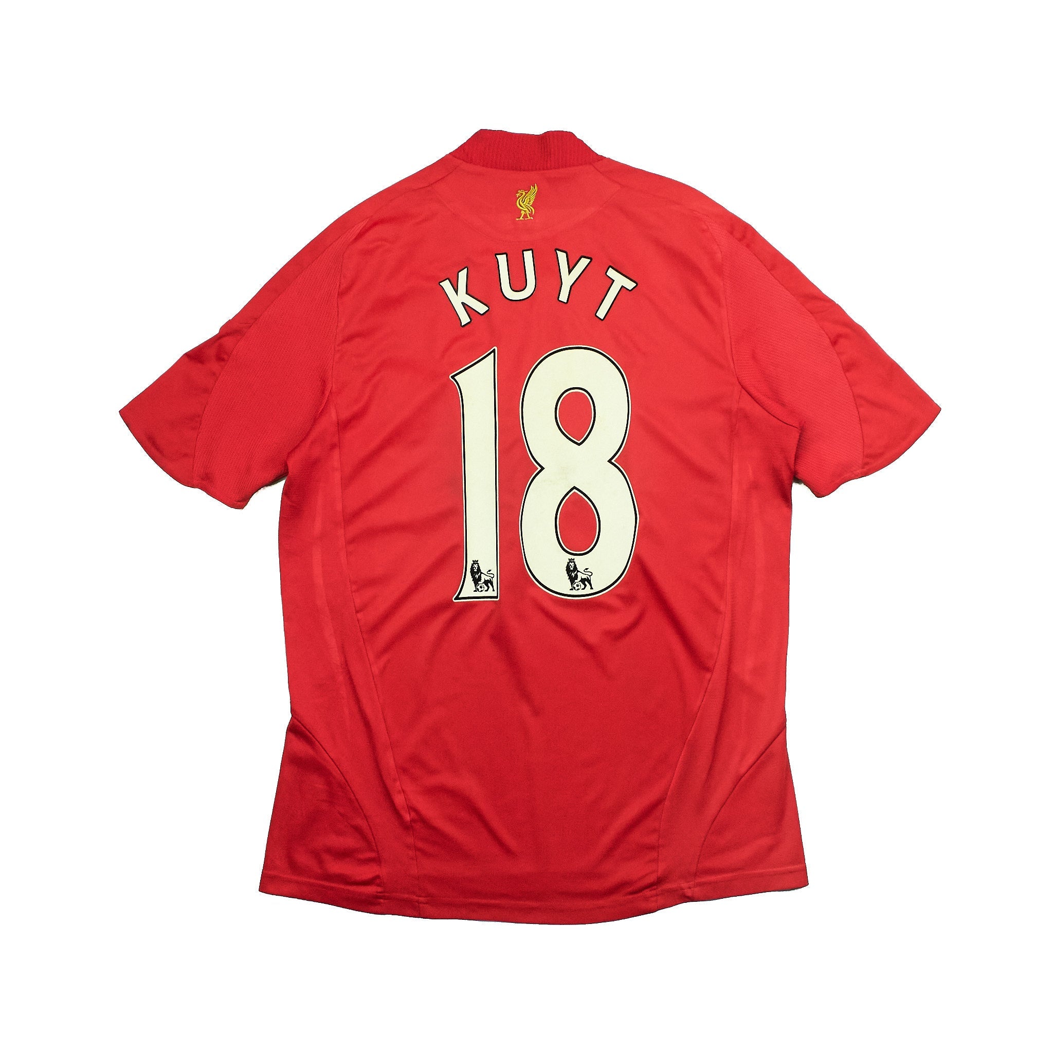 Buy 2008/10 Liverpool Kuyt 18 Home Shirt (M) Adidas ~ Free worldwide shipping ~ Authentic Vintage Football Shirts from Cult Kits