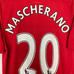 Shop 2008/10 LIVERPOOL MASCHERANO #20 HOME SHIRT (M) ADIDAS, classic football shirts, vintage football shirts & retro soccer jerseys at Cult Kits
