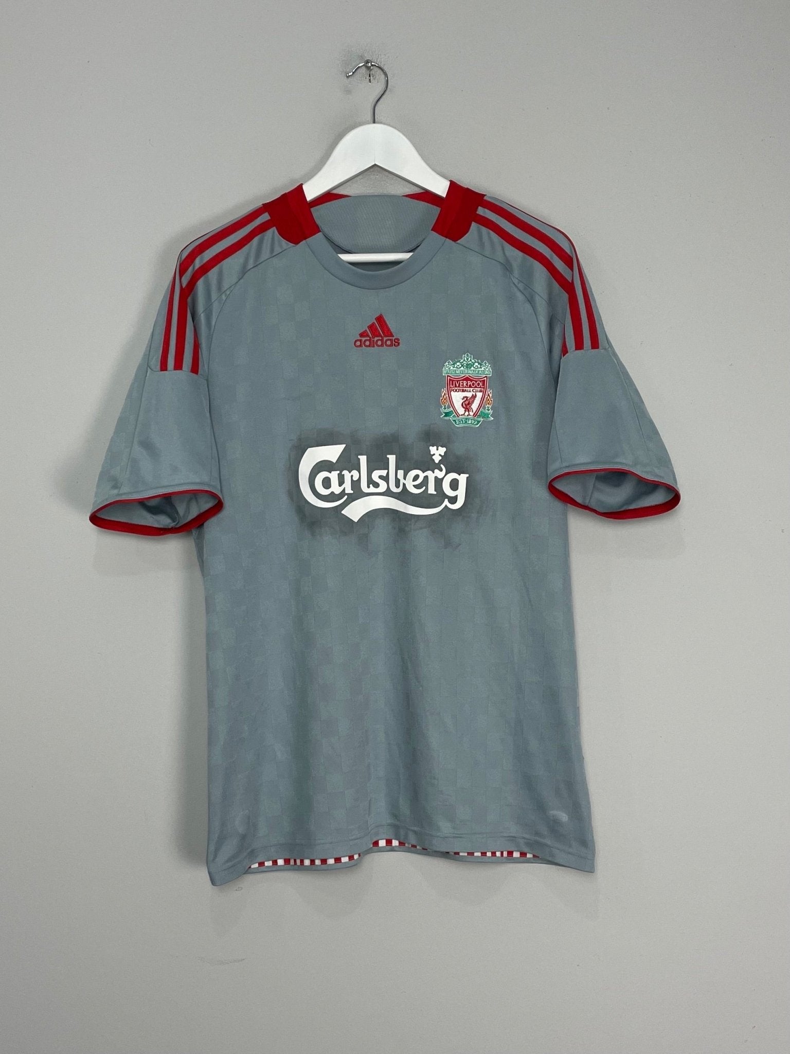 Shop 2008/10 LIVERPOOL TORRES #9 AWAY SHIRT (L) ADIDAS, classic football shirts, vintage football shirts & retro soccer jerseys at Cult Kits