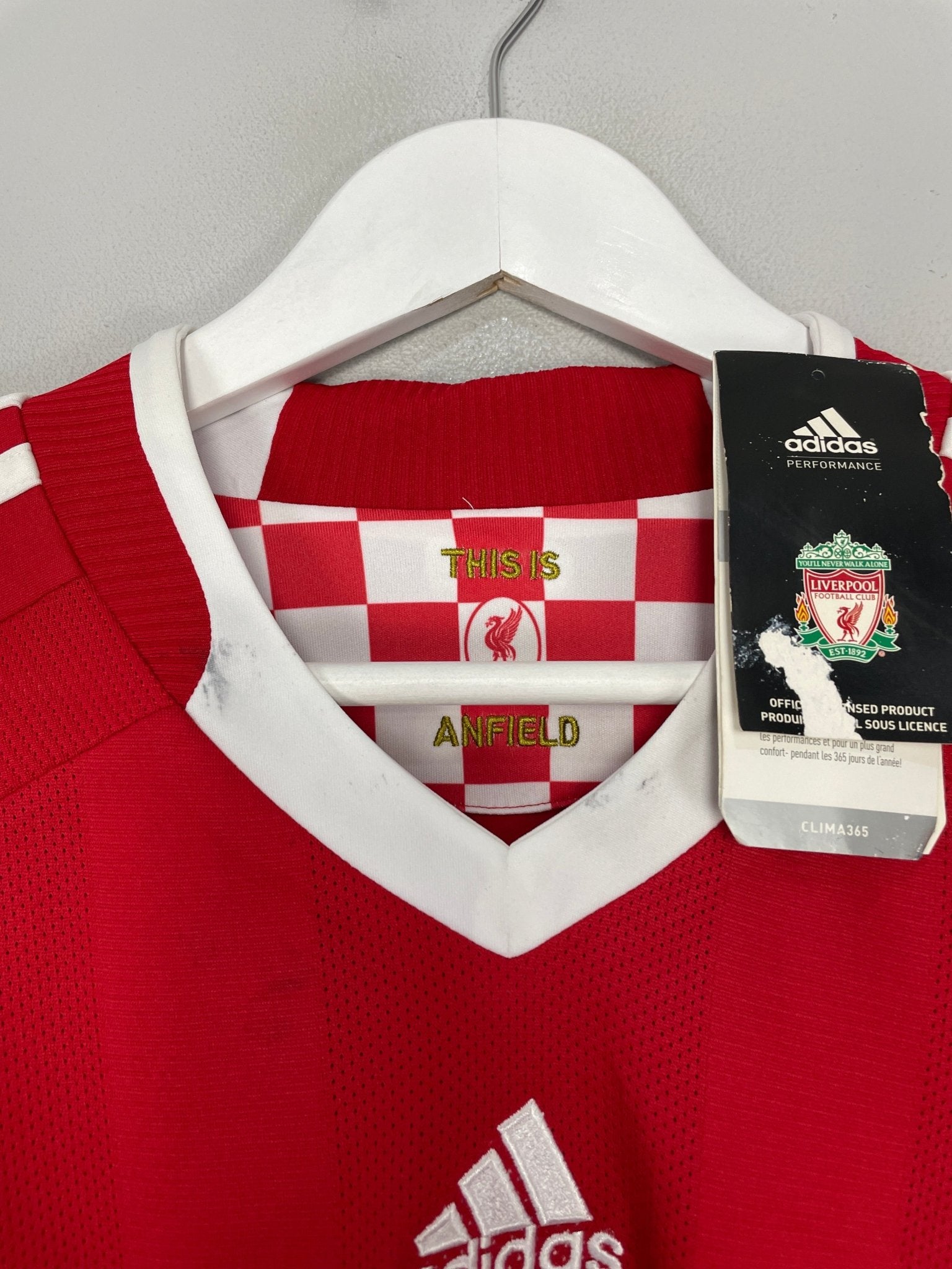 Shop 2008/10 LIVERPOOL TORRES #9 *BNWT* HOME SHIRT (L) ADIDAS, classic football shirts, vintage football shirts & retro soccer jerseys at Cult Kits