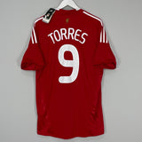 Shop 2008/10 LIVERPOOL TORRES #9 *BNWT* HOME SHIRT (L) ADIDAS, classic football shirts, vintage football shirts & retro soccer jerseys at Cult Kits