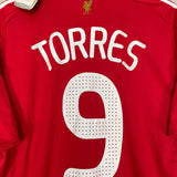 Shop 2008/10 LIVERPOOL TORRES #9 *BNWT* HOME SHIRT (L) ADIDAS, classic football shirts, vintage football shirts & retro soccer jerseys at Cult Kits