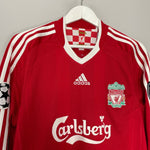 Shop 2008/10 LIVERPOOL TORRES #9 C/L L/S HOME SHIRT (M) ADIDAS, classic football shirts, vintage football shirts & retro soccer jerseys at Cult Kits