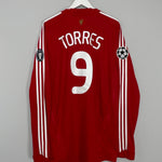 Shop 2008/10 LIVERPOOL TORRES #9 C/L L/S HOME SHIRT (XXL) ADIDAS, classic football shirts, vintage football shirts & retro soccer jerseys at Cult Kits