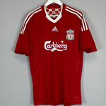 Shop 2008/10 LIVERPOOL TORRES #9 HOME SHIRT (L) ADIDAS, classic football shirts, vintage football shirts & retro soccer jerseys at Cult Kits