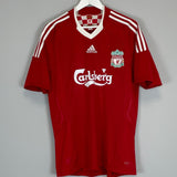 Shop 2008/10 LIVERPOOL TORRES #9 HOME SHIRT (L) ADIDAS, classic football shirts, vintage football shirts & retro soccer jerseys at Cult Kits