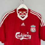 Shop 2008/10 LIVERPOOL TORRES #9 HOME SHIRT (L) ADIDAS, classic football shirts, vintage football shirts & retro soccer jerseys at Cult Kits