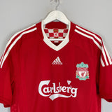 Shop 2008/10 LIVERPOOL TORRES #9 HOME SHIRT (L) ADIDAS, classic football shirts, vintage football shirts & retro soccer jerseys at Cult Kits