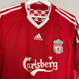 Shop 2008/10 LIVERPOOL TORRES #9 HOME SHIRT (L) ADIDAS, classic football shirts, vintage football shirts & retro soccer jerseys at Cult Kits