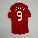 Shop 2008/10 LIVERPOOL TORRES #9 HOME SHIRT (L) ADIDAS, classic football shirts, vintage football shirts & retro soccer jerseys at Cult Kits