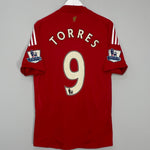Shop 2008/10 LIVERPOOL TORRES #9 HOME SHIRT (M) ADIDAS, classic football shirts, vintage football shirts & retro soccer jerseys at Cult Kits