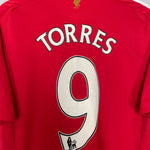 Shop 2008/10 LIVERPOOL TORRES #9 HOME SHIRT (M) ADIDAS, classic football shirts, vintage football shirts & retro soccer jerseys at Cult Kits