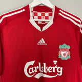 Shop 2008/10 LIVERPOOL TORRES #9 HOME SHIRT (M) ADIDAS, classic football shirts, vintage football shirts & retro soccer jerseys at Cult Kits