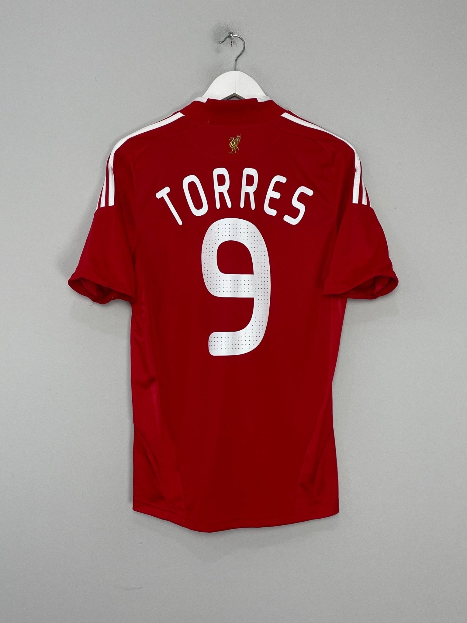 Shop 2008/10 LIVERPOOL TORRES #9 HOME SHIRT (S) ADIDAS, classic football shirts, vintage football shirts & retro soccer jerseys at Cult Kits
