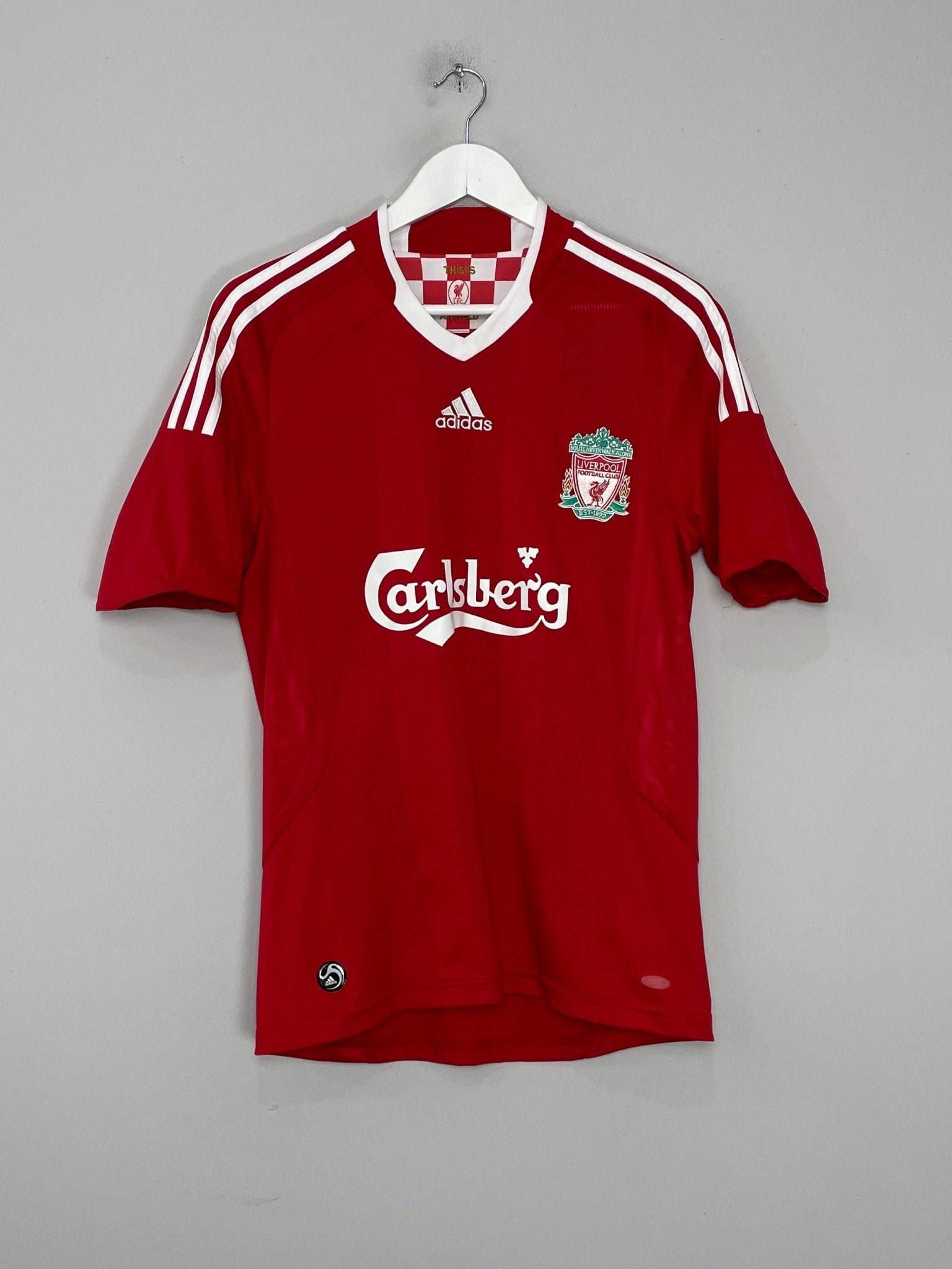 Shop 2008/10 LIVERPOOL TORRES #9 HOME SHIRT (S) ADIDAS, classic football shirts, vintage football shirts & retro soccer jerseys at Cult Kits