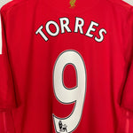 Shop 2008/10 LIVERPOOL TORRES #9 HOME SHIRT (XL) ADIDAS, classic football shirts, vintage football shirts & retro soccer jerseys at Cult Kits
