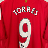 Shop 2008/10 LIVERPOOL TORRES #9 HOME SHIRT (XL) ADIDAS, classic football shirts, vintage football shirts & retro soccer jerseys at Cult Kits