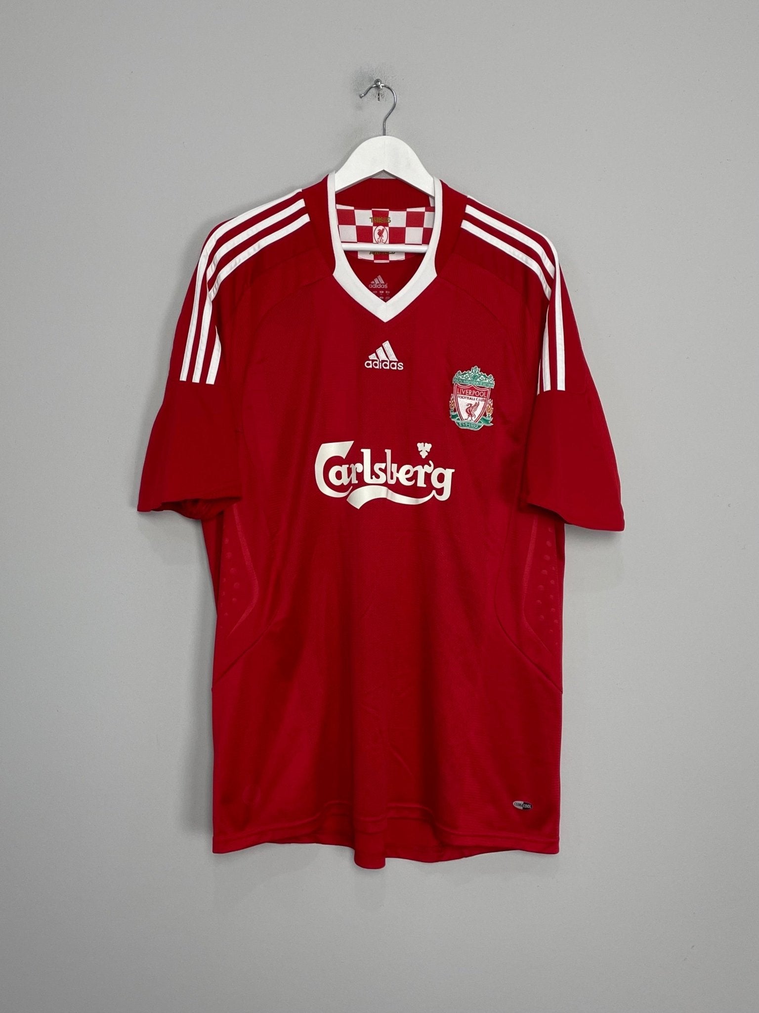 Shop 2008/10 LIVERPOOL TORRES #9 HOME SHIRT (XL) ADIDAS, classic football shirts, vintage football shirts & retro soccer jerseys at Cult Kits