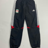Shop 2008/10 LIVERPOOL TRACKSUIT BOTTOMS (M) ADIDAS, classic football shirts, vintage football shirts & retro soccer jerseys at Cult Kits