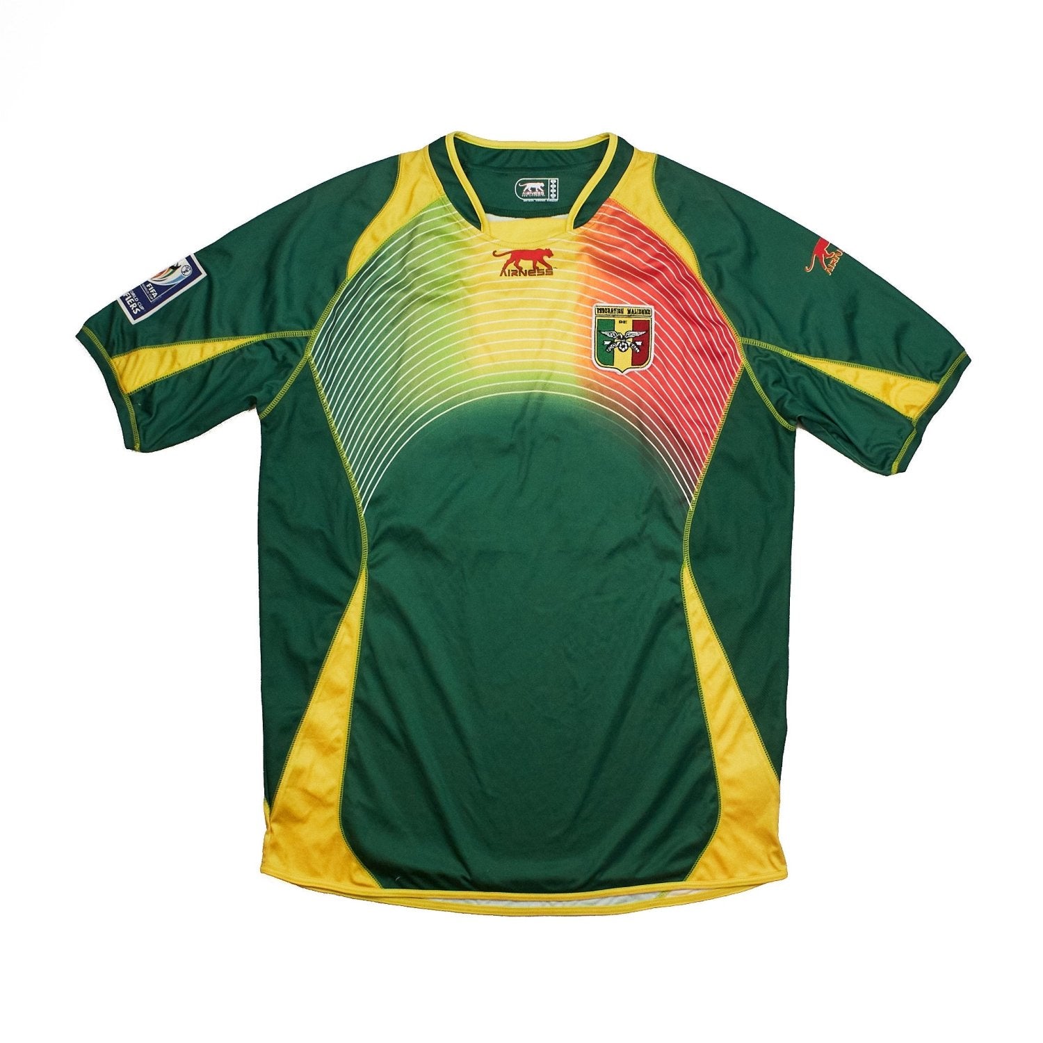 2008 Mali Airness football shirt - view 1 - Cult Kits