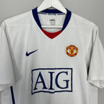 Shop 2008/10 MANCHESTER UNITED RONALDO #7 AWAY SHIRT (L) NIKE, classic football shirts, vintage football shirts & retro soccer jerseys at Cult Kits