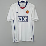 Shop 2008/10 MANCHESTER UNITED RONALDO #7 AWAY SHIRT (L) NIKE, classic football shirts, vintage football shirts & retro soccer jerseys at Cult Kits