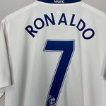 Shop 2008/10 MANCHESTER UNITED RONALDO #7 AWAY SHIRT (L) NIKE, classic football shirts, vintage football shirts & retro soccer jerseys at Cult Kits