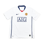 Buy 2008/10 MANCHESTER UNITED RONALDO 7 AWAY SHIRT (L) NIKE ~ Free worldwide shipping available ~ Authentic Vintage Football Shirts from Cult Kits