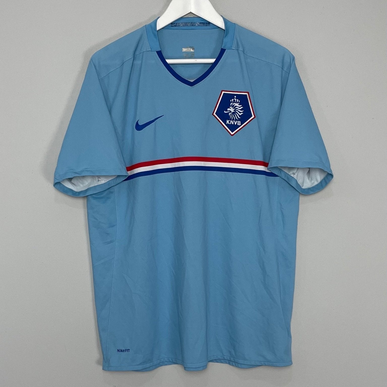 Shop 2008/10 NETHERLANDS AWAY SHIRT (L) NIKE, classic football shirts, vintage football shirts & retro soccer jerseys at Cult Kits