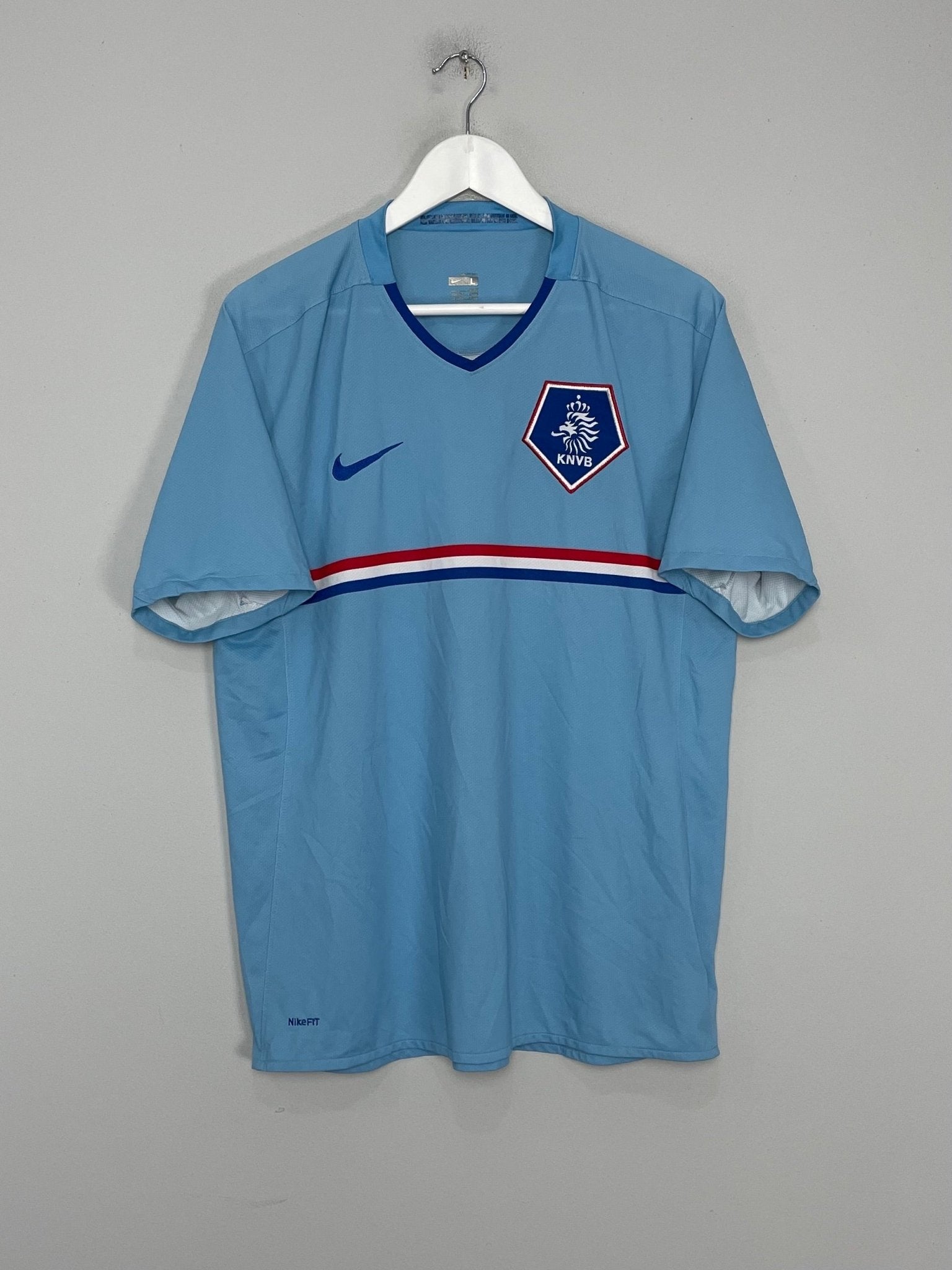 Shop 2008/10 NETHERLANDS AWAY SHIRT (L) NIKE, classic football shirts, vintage football shirts & retro soccer jerseys at Cult Kits