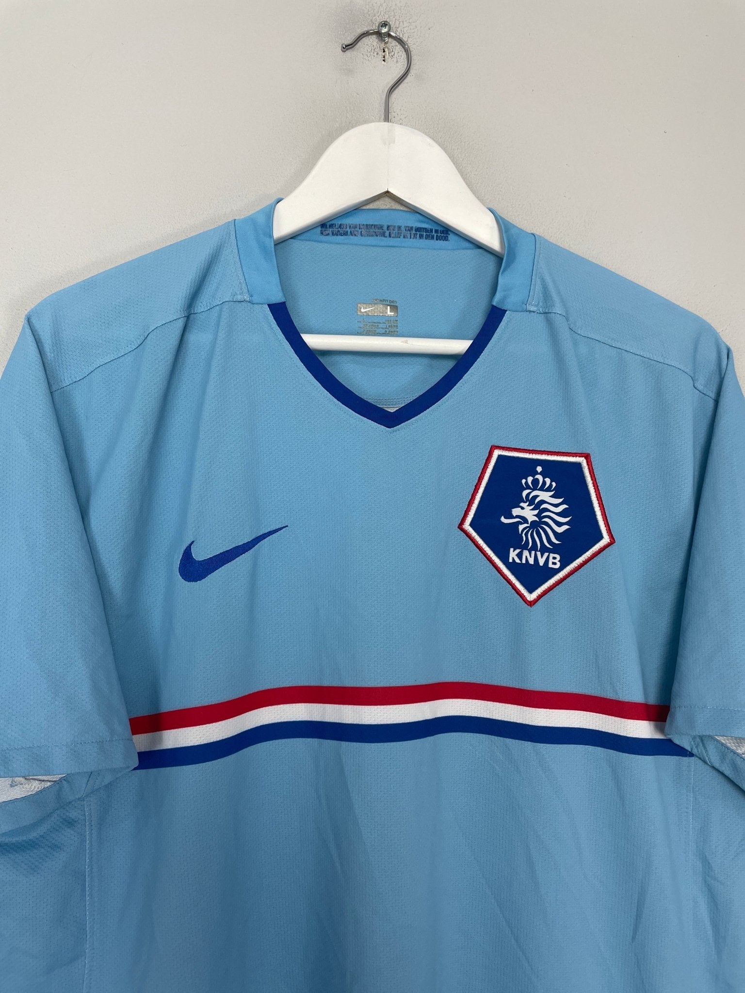 Shop 2008/10 NETHERLANDS AWAY SHIRT (L) NIKE, classic football shirts, vintage football shirts & retro soccer jerseys at Cult Kits