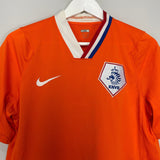 Shop 2008/10 NETHERLANDS HOME SHIRT (M) NIKE, classic football shirts, vintage football shirts & retro soccer jerseys at Cult Kits
