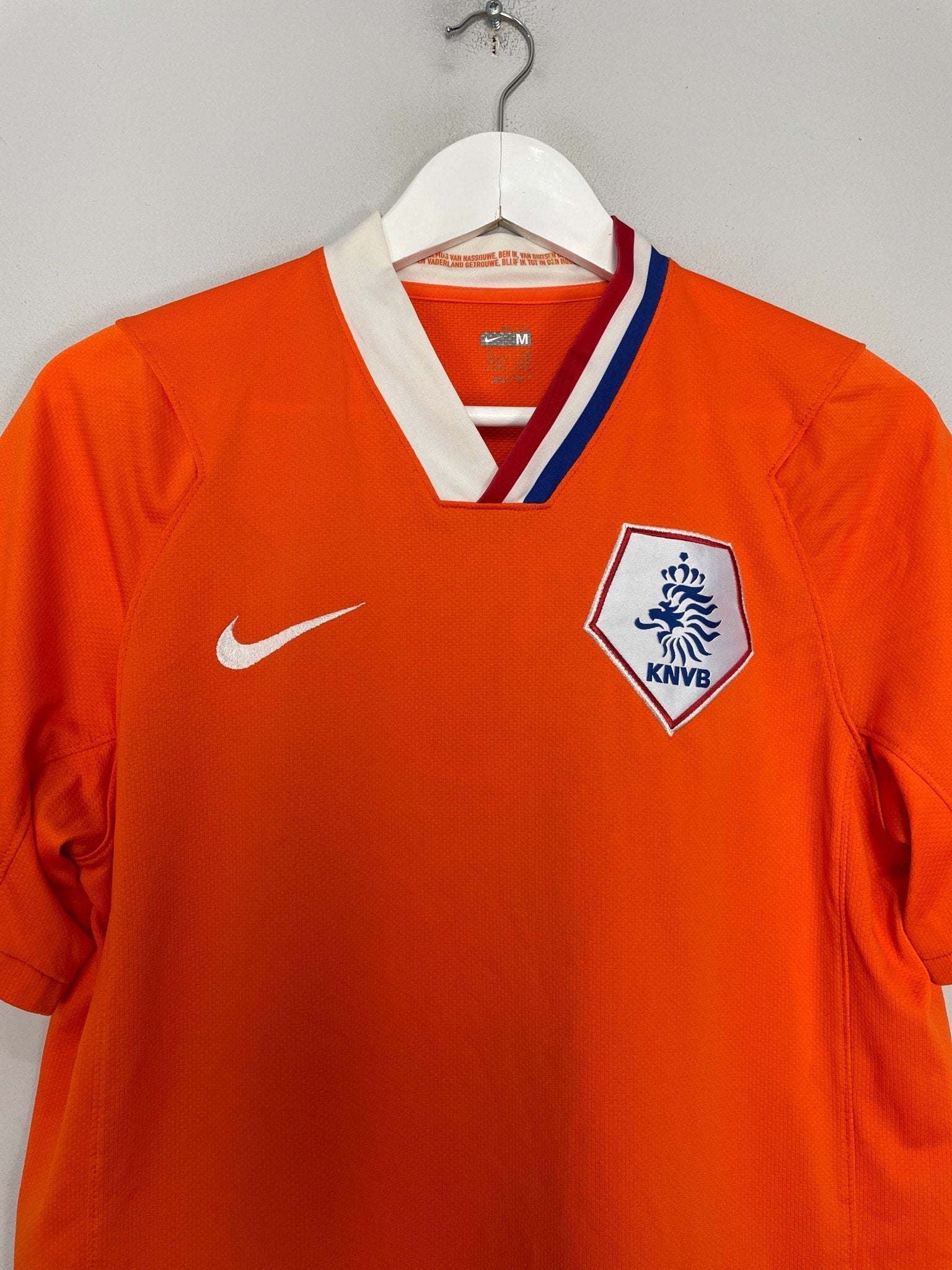 Shop 2008/10 NETHERLANDS HOME SHIRT (M) NIKE, classic football shirts, vintage football shirts & retro soccer jerseys at Cult Kits