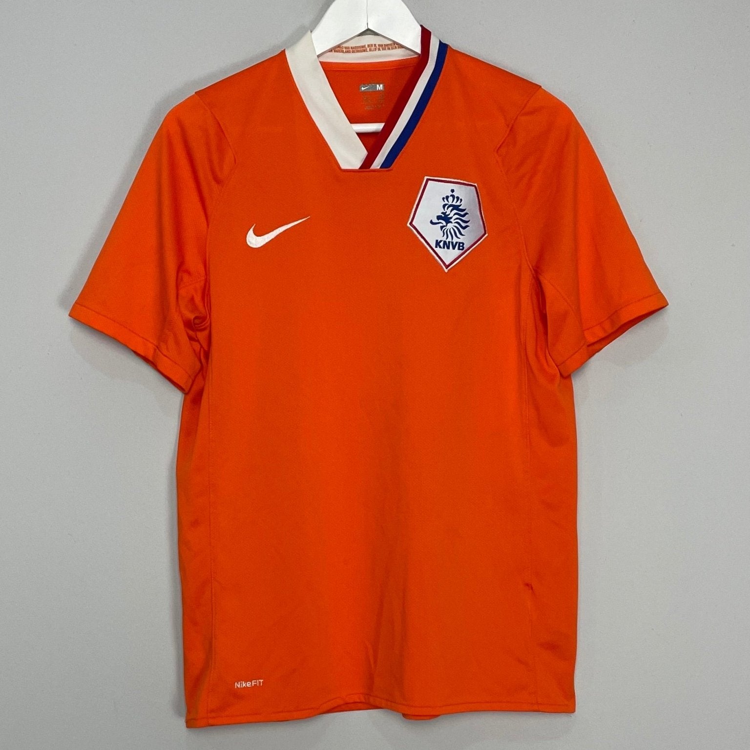 Shop 2008/10 NETHERLANDS HOME SHIRT (M) NIKE, classic football shirts, vintage football shirts & retro soccer jerseys at Cult Kits