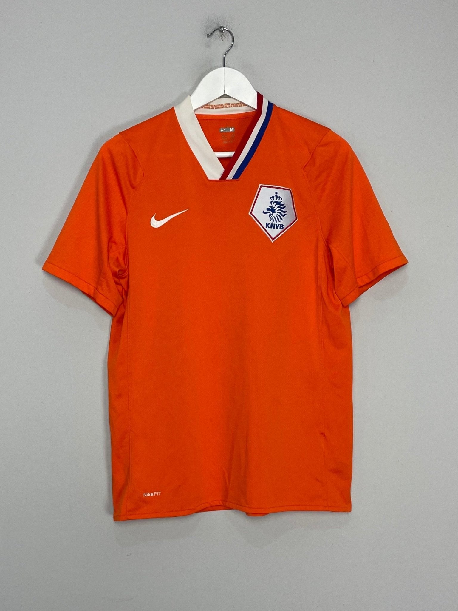 Shop 2008/10 NETHERLANDS HOME SHIRT (M) NIKE, classic football shirts, vintage football shirts & retro soccer jerseys at Cult Kits