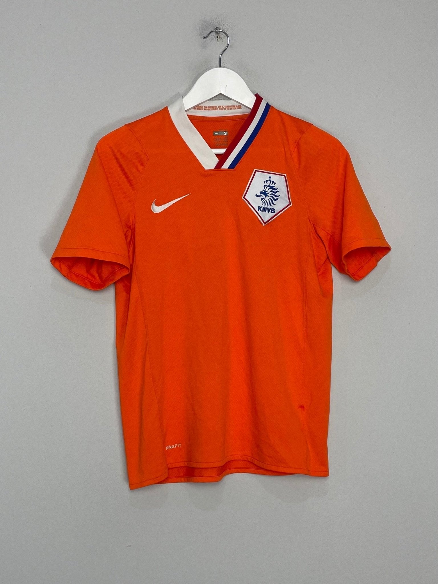 Shop 2008/10 NETHERLANDS HOME SHIRT (S) NIKE, classic football shirts, vintage football shirts & retro soccer jerseys at Cult Kits
