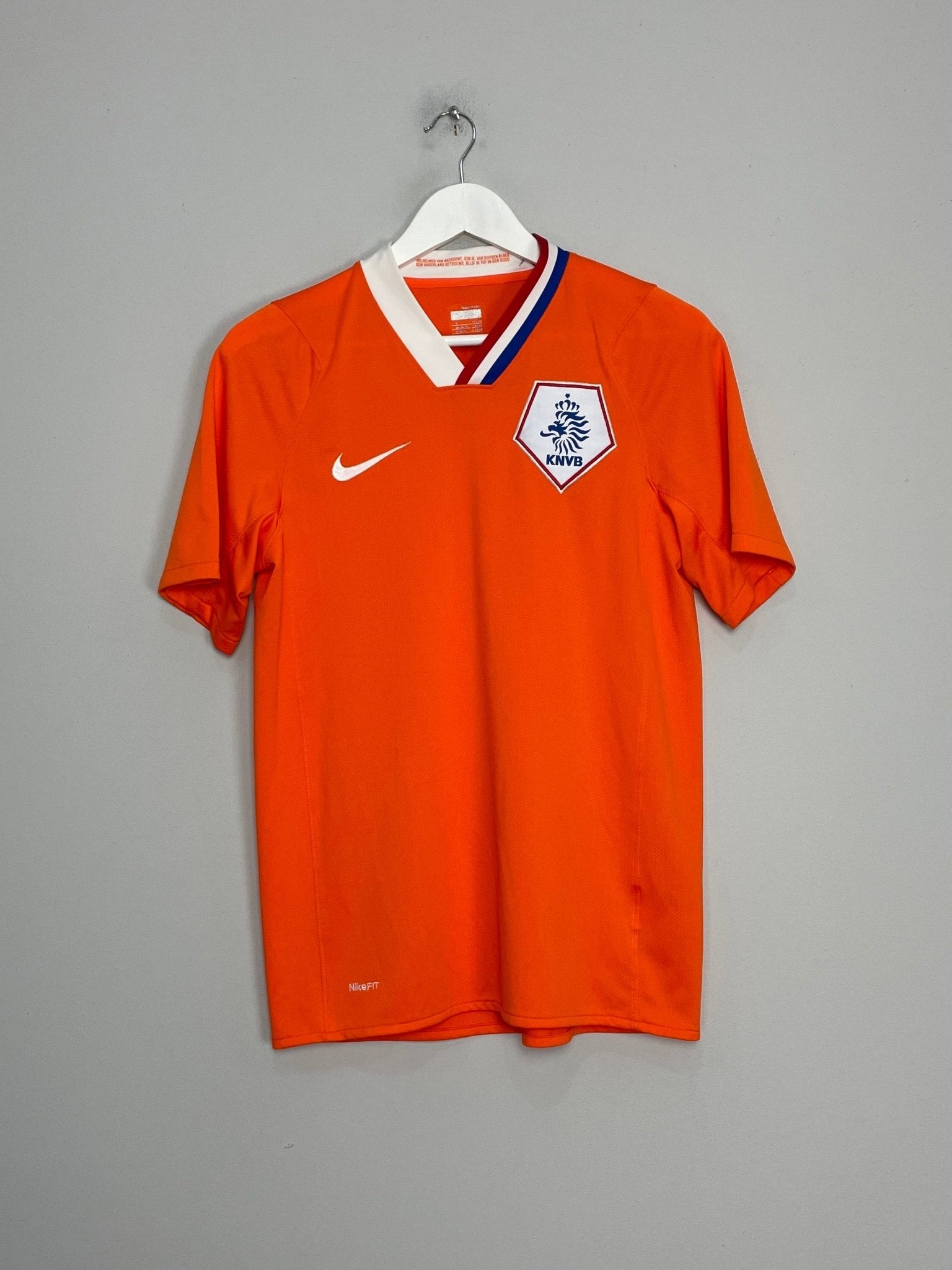 Shop 2008/10 NETHERLANDS HOME SHIRT (S) NIKE, classic football shirts, vintage football shirts & retro soccer jerseys at Cult Kits