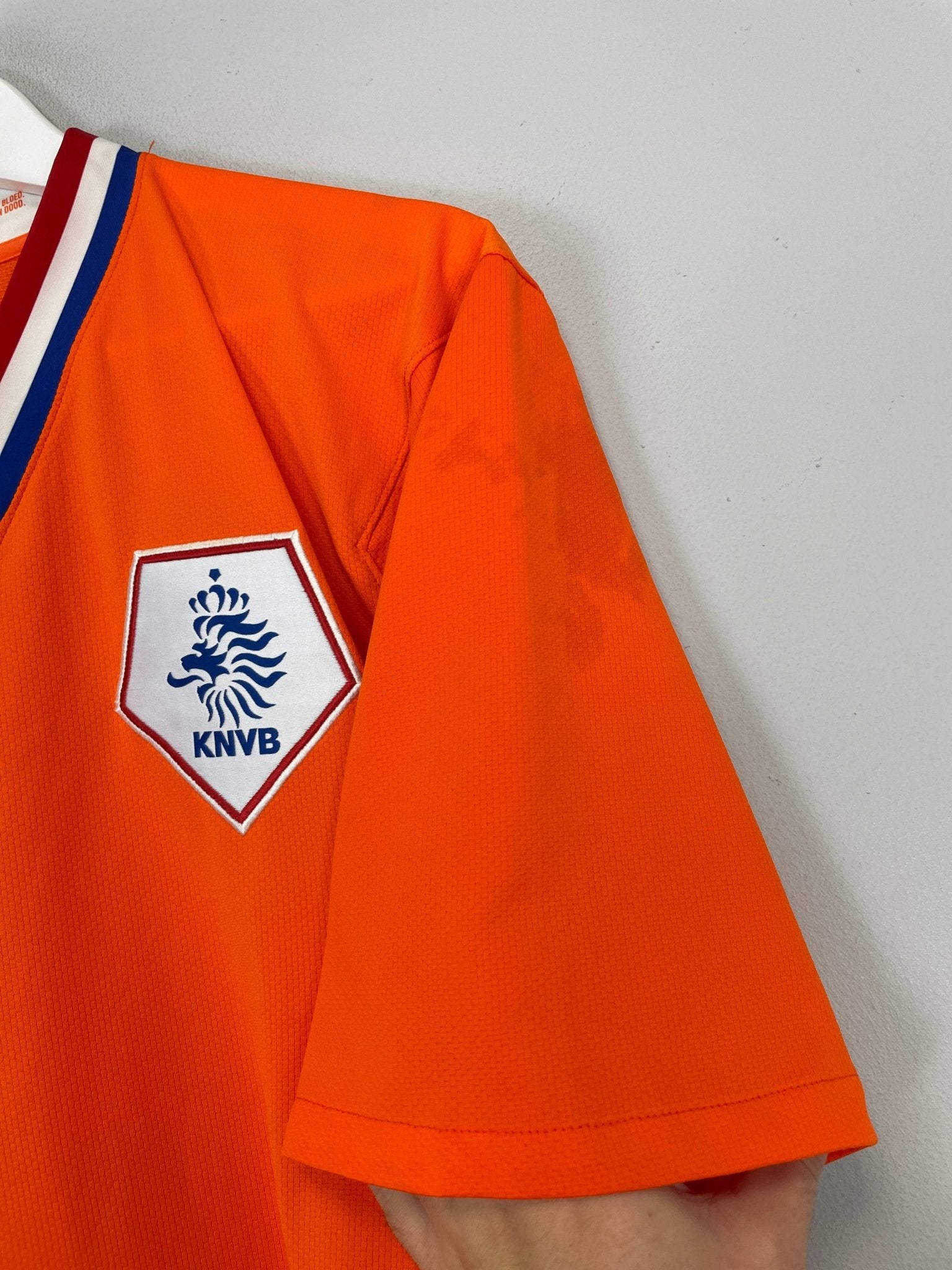 Shop 2008/10 NETHERLANDS HOME SHIRT (XXL) NIKE, classic football shirts, vintage football shirts & retro soccer jerseys at Cult Kits