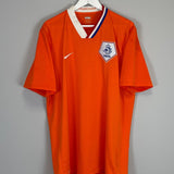 Shop 2008/10 NETHERLANDS HOME SHIRT (XXL) NIKE, classic football shirts, vintage football shirts & retro soccer jerseys at Cult Kits