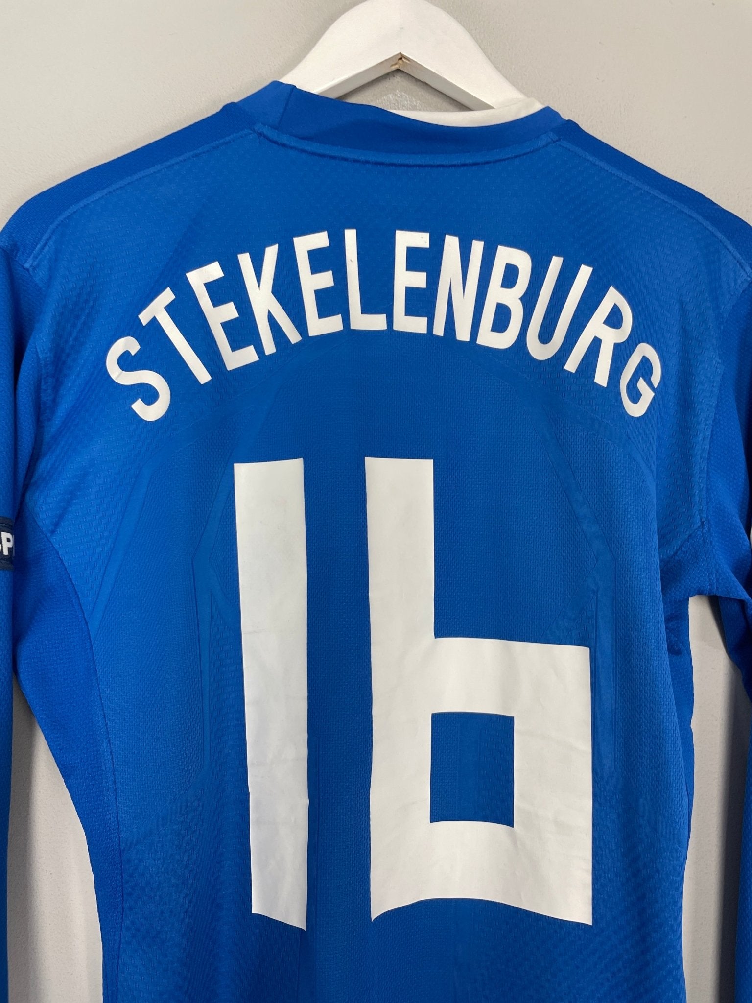 Shop 2008/10 NETHERLANDS STEKELENBURG #16 *MATCH ISSUE* GK SHIRT (L) NIKE, classic football shirts, vintage football shirts & retro soccer jerseys at Cult Kits