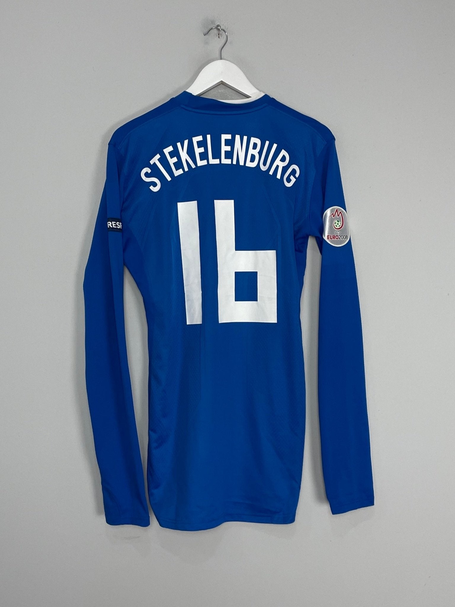 Shop 2008/10 NETHERLANDS STEKELENBURG #16 *MATCH ISSUE* GK SHIRT (L) NIKE, classic football shirts, vintage football shirts & retro soccer jerseys at Cult Kits