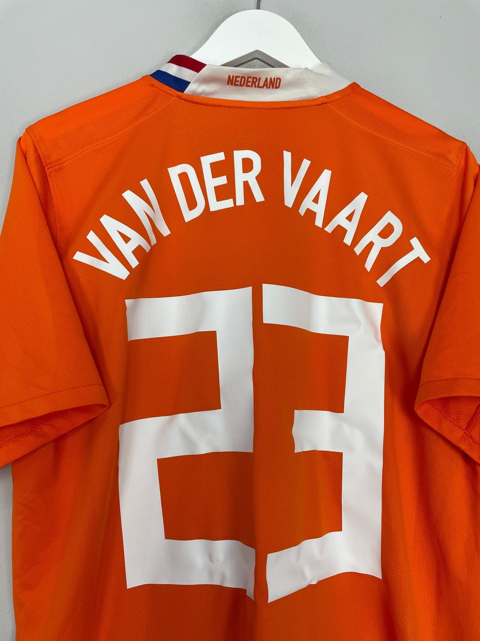 Shop 2008/10 NETHERLANDS VAN DER VAART #23 HOME SHIRT (L) NIKE, classic football shirts, vintage football shirts & retro soccer jerseys at Cult Kits