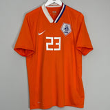 Shop 2008/10 NETHERLANDS VAN DER VAART #23 HOME SHIRT (L) NIKE, classic football shirts, vintage football shirts & retro soccer jerseys at Cult Kits