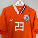 Shop 2008/10 NETHERLANDS VAN DER VAART #23 HOME SHIRT (L) NIKE, classic football shirts, vintage football shirts & retro soccer jerseys at Cult Kits